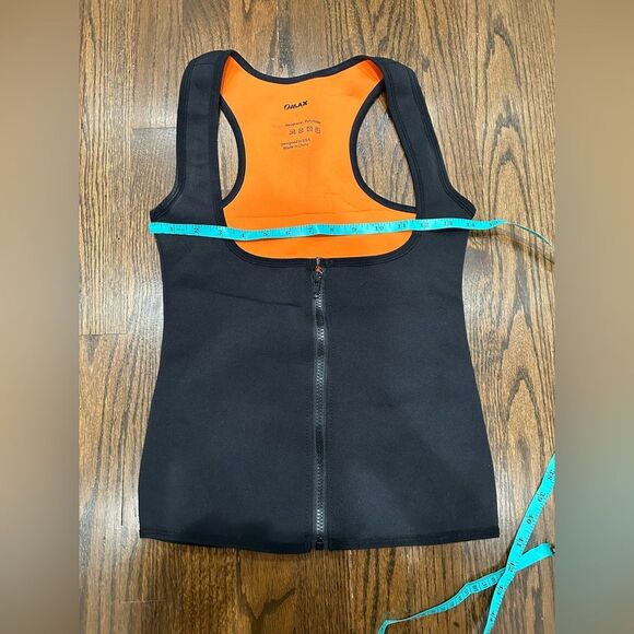 Black & Orange Waist Trainer Training Shaper Body Fat Burner - Picture 5 of 5